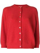 Holland & Holland Classic Fitted Cardigan - Red