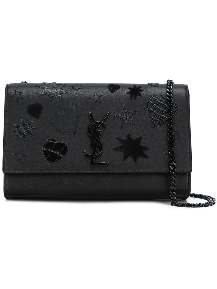 Saint Laurent - Medium Monogram Satchel - Women - Leather - One Size, Women's, Black, Leather