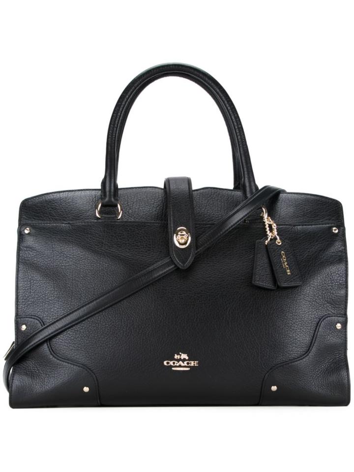 Coach 'mercer' Satchel, Women's, Black