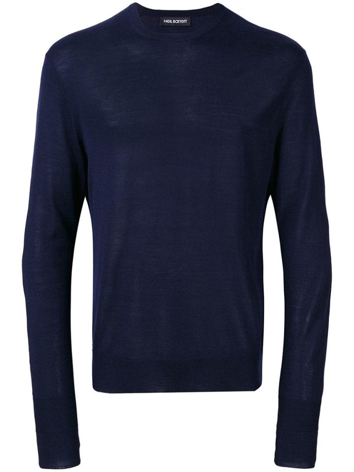 Neil Barrett Classic Sweater - Blue