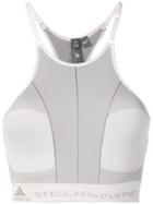 Adidas By Stella Mccartney Cropped Tank Top - White