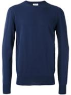 Ballantyne Crew Neck Jumper, Men's, Size: 54, Blue, Cotton/spandex/elastane