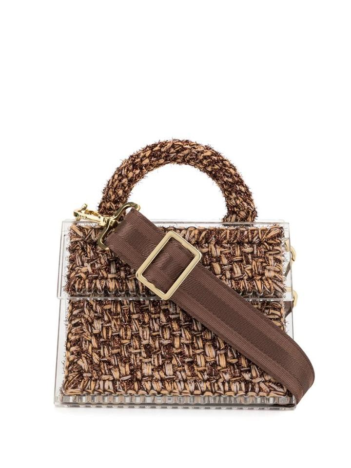 0711 Sparkly Copacabana Bag - Brown