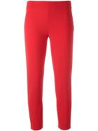Moschino Cropped Trousers - Red