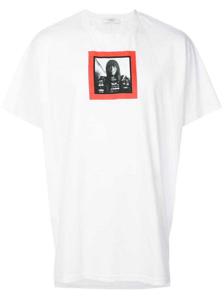 Givenchy Cuban-fit Print T-shirt - White