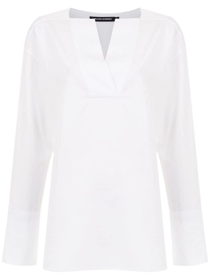Reinaldo Lourenço Long Sleeved Shirt - White