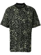 Ktz Camouflage Logo Print T-shirt - Black