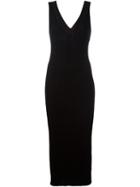 James Perse Deep V-neck Midi Dress