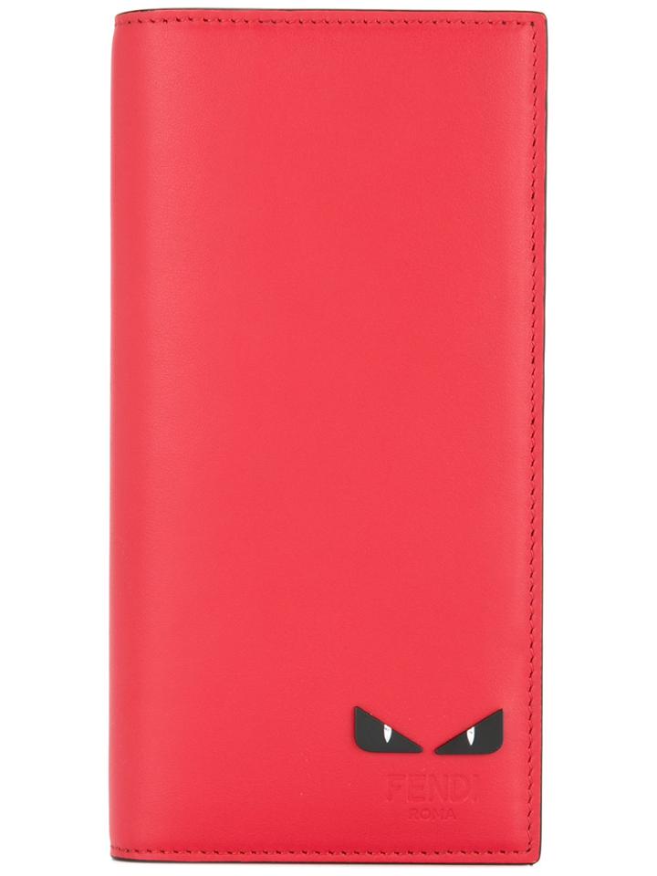 Fendi Bag Bugs Continental Wallet - Red