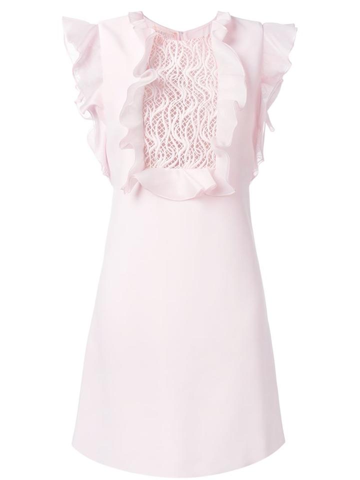 Giambattista Valli Ruffled Detail A-line Dress