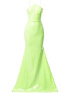 Alex Perry Sequin Aleta Dress - Green
