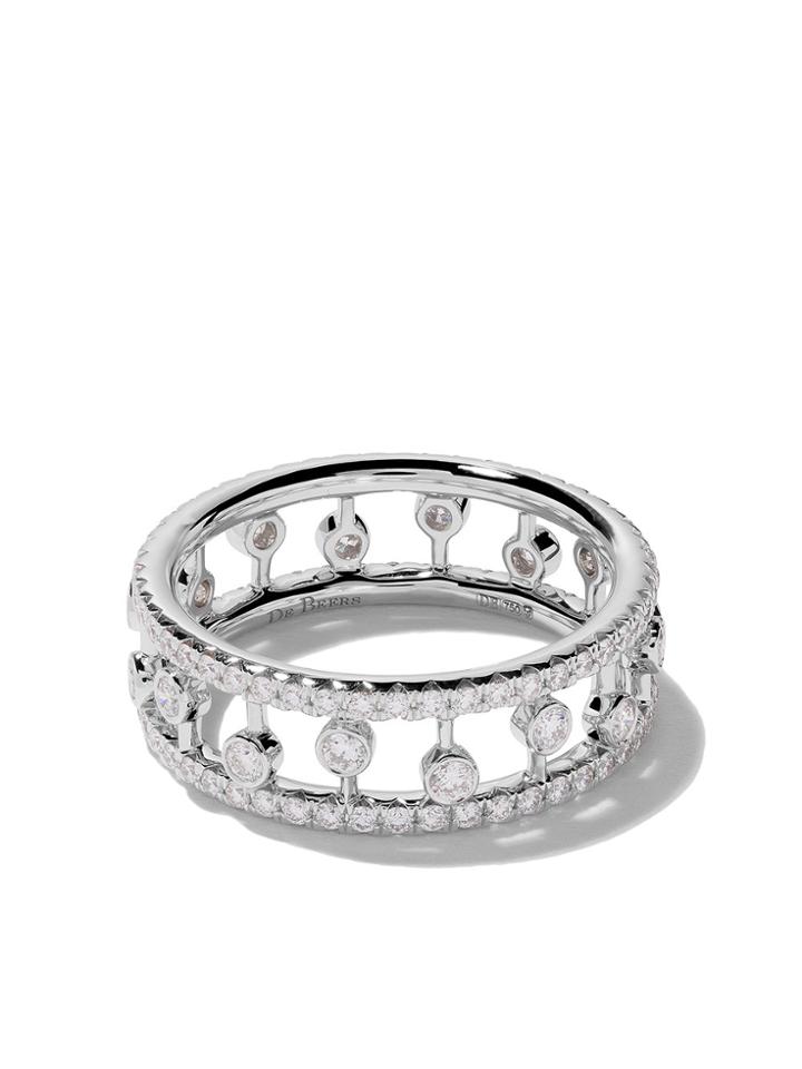 De Beers 18kt White Gold Dewdrop Diamond Band - Unavailable