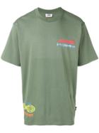 Gcds Logo Print T-shirt - Green