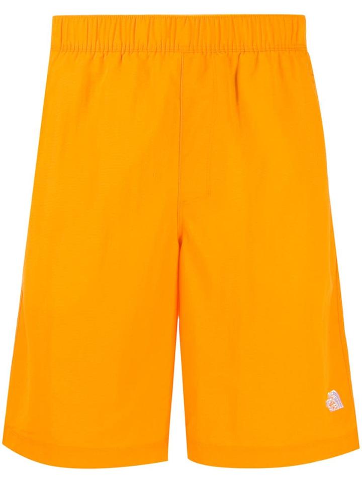 The North Face Embroidered Logo Swimming Shorts - Orange
