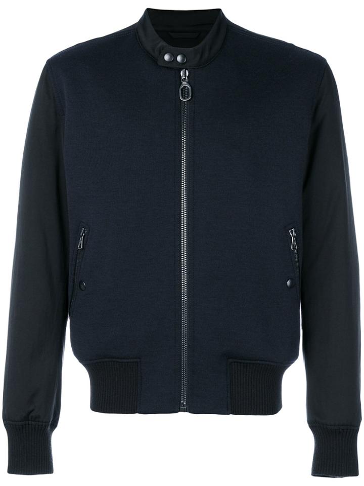 Lanvin Two-tone Bomber Jacket - Blue