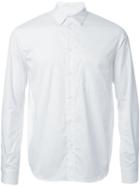 08sircus Rear Stripe Shirt, Men's, Size: 4, White, Cotton