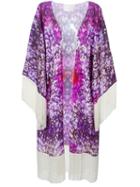 Athena Procopiou Fringed Floral Kimono