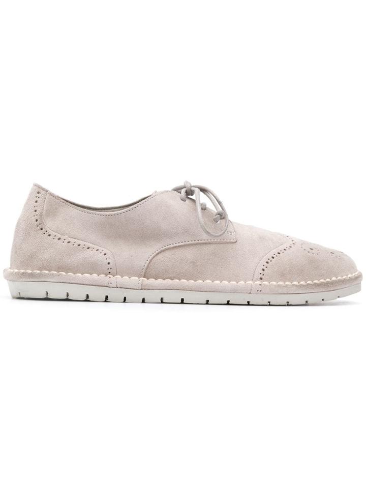 Marsèll Punch Hole Desert Shoes - Grey