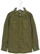 Vingino - Chest Pockets Shirt - Kids - Cotton - 12 Yrs, Green