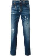 Philipp Plein 'do This' Jeans, Men's, Size: 30, Blue, Cotton/polyester