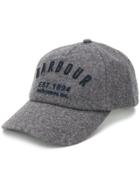Barbour Embroidered Logo Baseball Cap - Grey
