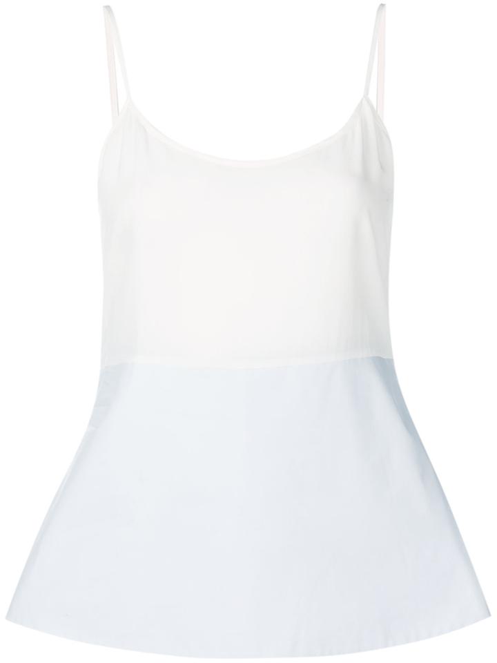 Dorothee Schumacher Colour Block Cami - White