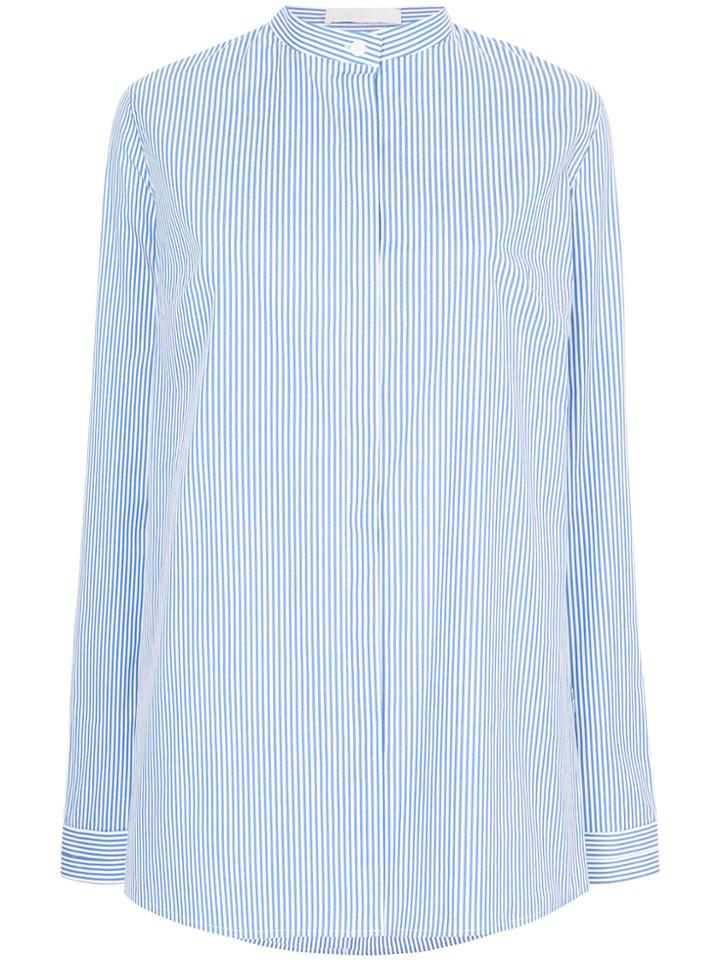 Dion Lee Gathered Teardrop Shirt - Blue