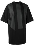 Julius Oversized Matte Logo T-shirt - Black