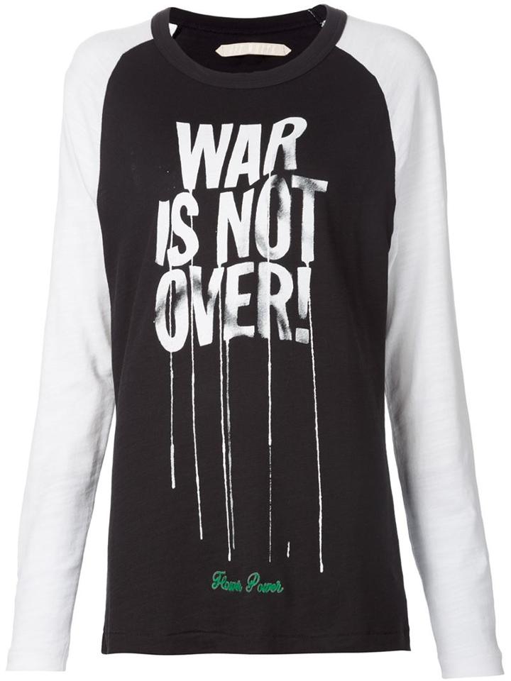 Off-white Print Raglan Sleeve Sweatshirt