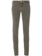 Barba Patterned Trousers - Brown