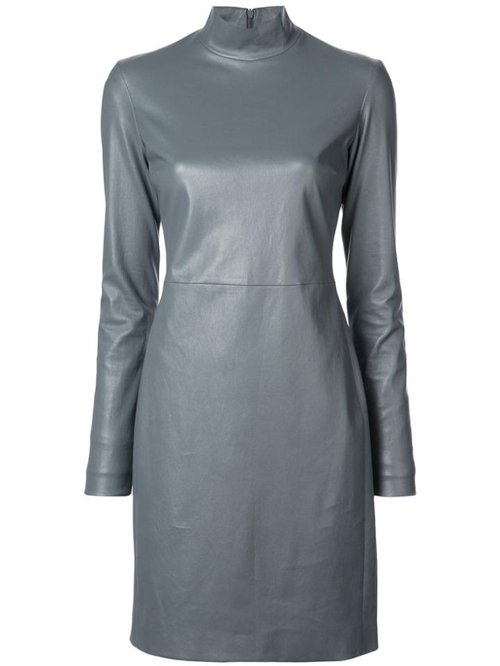 The Row Turtleneck Dress - Blue