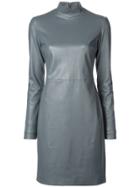 The Row Turtleneck Dress - Blue