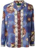 Jean Paul Gaultier Vintage 'horoscope' Print Shirt - Blue