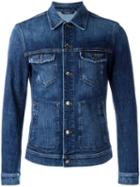 Dolce & Gabbana Denim Jacket, Men's, Size: 50, Blue, Cotton/polyurethane