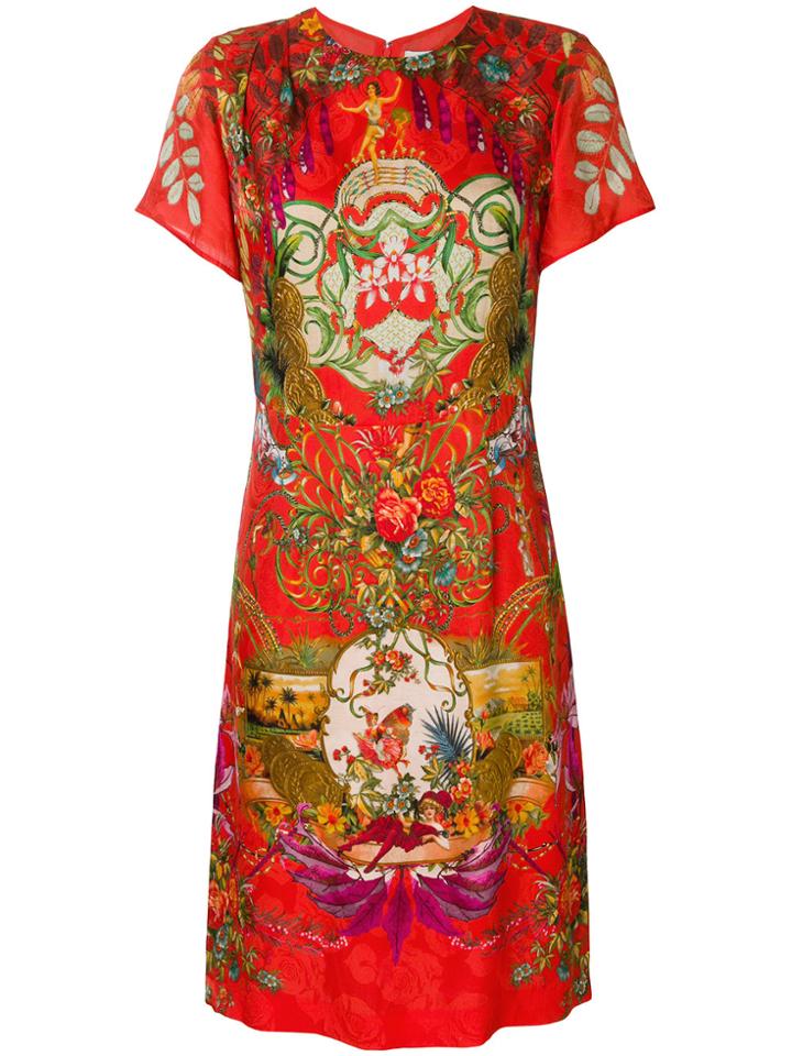 Etro Abito Carena Dress - Red