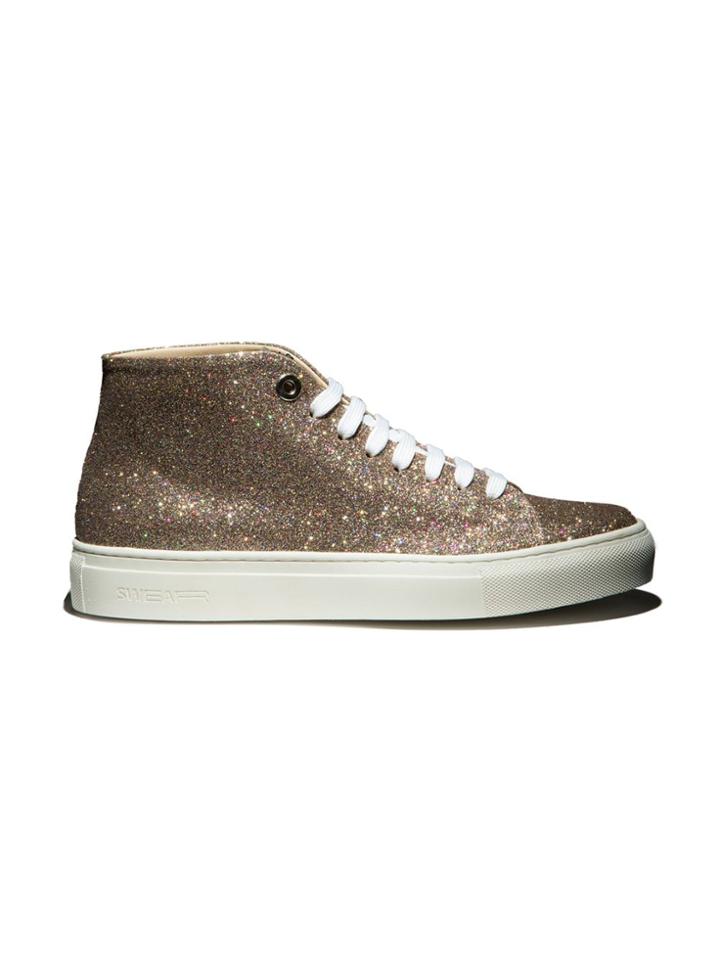 Swear Vyner Hi-top Fast Track Customisation Sneakers - Metallic