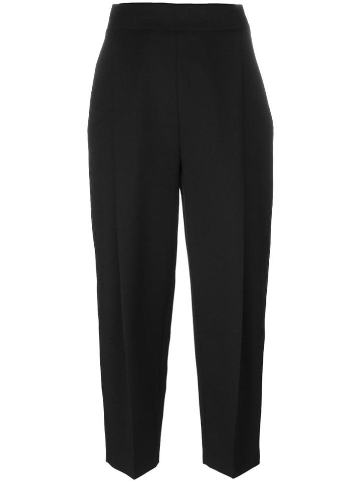 Paule Ka Cropped Trousers - Black