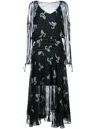 Preen By Thornton Bregazzi Constellation Print Dress - Black