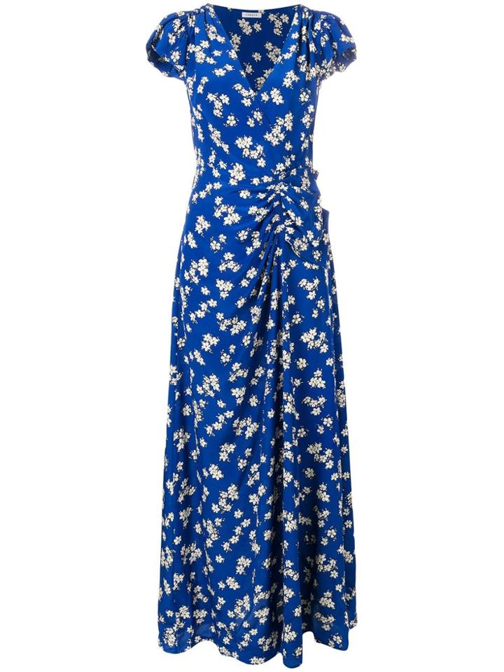 P.a.r.o.s.h. Long Floral Print Dress - Blue