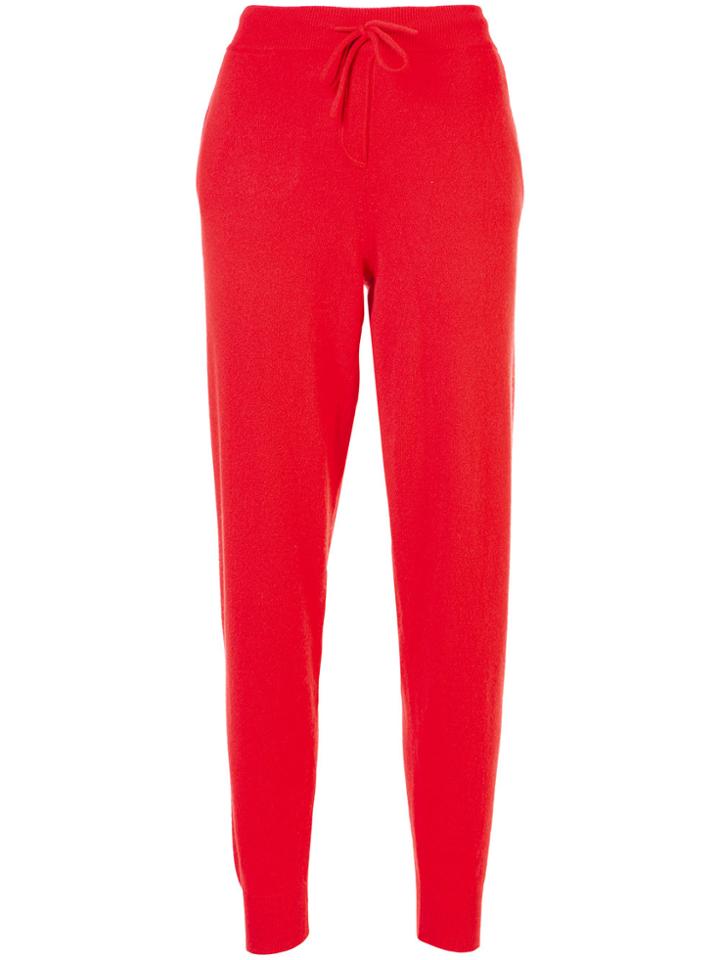 Chinti & Parker Heart Burst Track Pants - Red