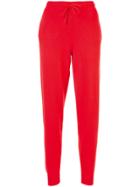 Chinti & Parker Heart Burst Track Pants - Red