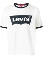 Junya Watanabe Man X Levi's Logo Print T-shirt - White