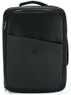 Armani Jeans Textured Logo Backpack