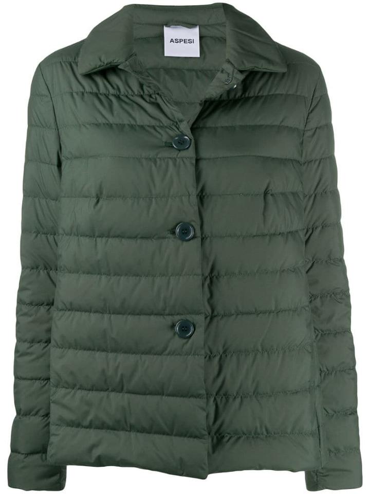 Aspesi Feather Down Jacket - Green