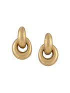 Monies Small Drop Earrings - Metallic