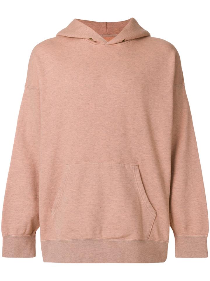 Visvim Front Pocket Hoodie - Pink & Purple