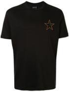 Emporio Armani Embroidered Star T-shirt - Black