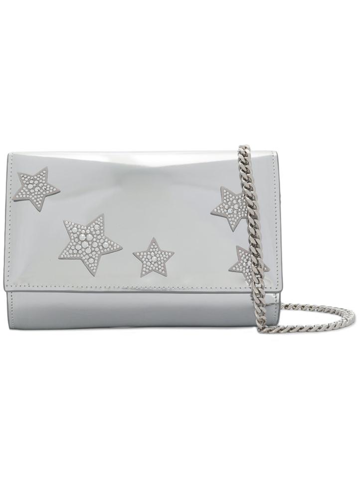 Giuseppe Zanotti Design Lori Bright Star Shoulder Bag - Grey