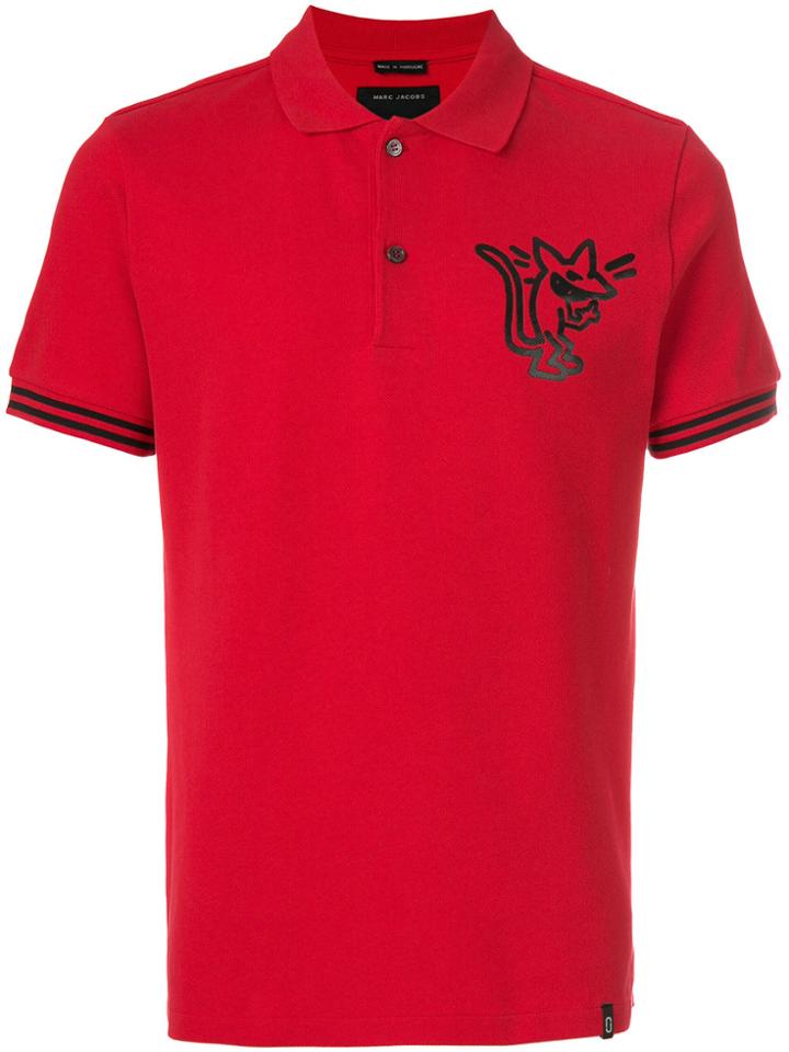 Marc Jacobs Stinky Rat Polo Shirt - Red