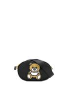 Moschino Embellished Teddybear Belt Bag - Black